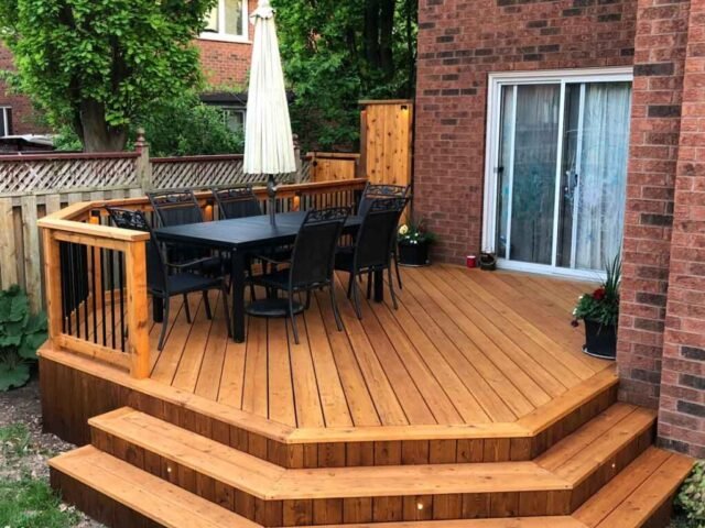 Deck cedar — CR9 Renovation & Landscaping