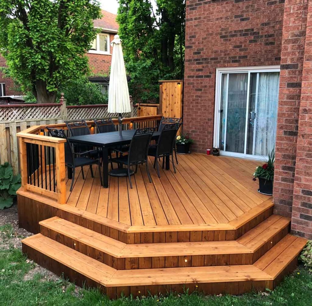 Deck cedar — CR9 Renovation & Landscaping